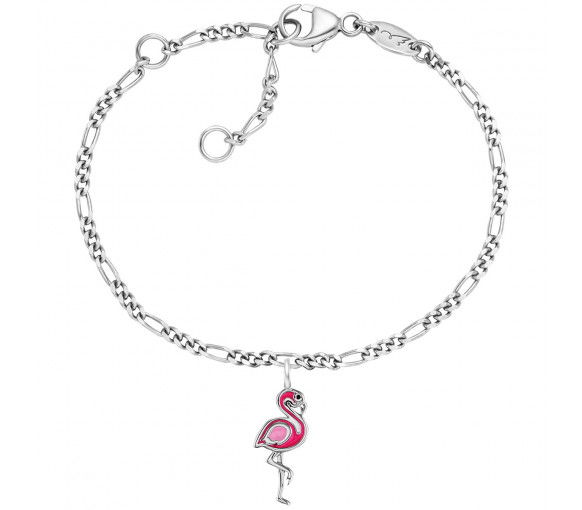 Herzengel Flamingo Armband - HEB-FLAMINGO01