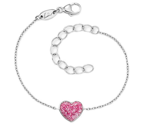 Helen Kirchhofer - Herzengel Armband Glitzerherz - HEBS-GLITTERHEART