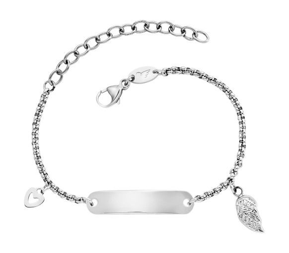 Helen Kirchhofer - Herzengel Armband ID Flügel - HEBS-ID-WING
