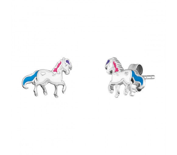 Herzengel Pferd Ohrstecker - HEE-HORSE