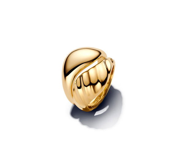 Pandora Rippled Stacking Rings - 163832C00
