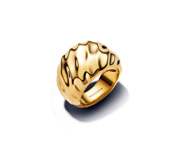 Pandora Rippled Statement Ring - 163884C00