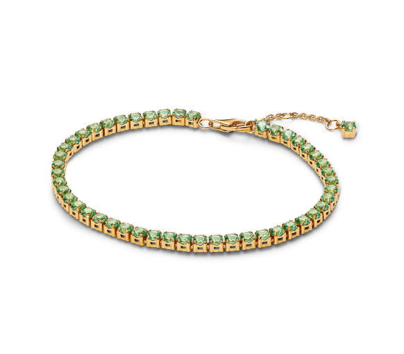 Helen Kirchhofer - Pandora Bracelet Rivière Vert Scintillant- 561469C02