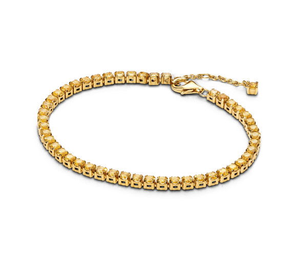 Helen Kirchhofer - Pandora Bracelet Rivière Jaune Scintillant - 561469C03