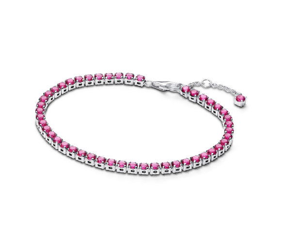 Helen Kirchhofer - Pandora Bracelet Rivière Rose Scintillant - 591469C04