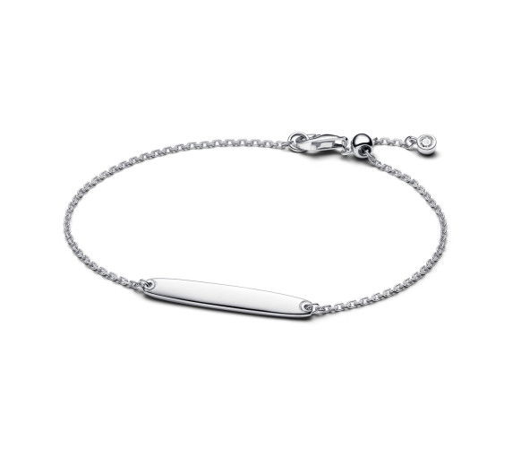 Helen Kirchhofer - Pandora Bracelet Chaîne Barre Gravable - 594010C01