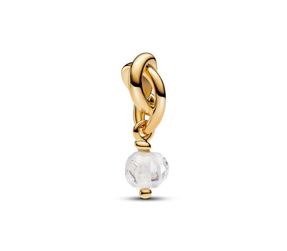 Helen Kirchhofer - Pandora Charm Pendant Cercle de l'Éternité Incolore Facetté - 763462C04