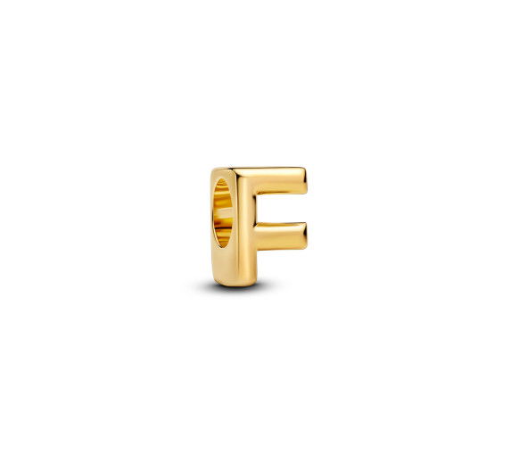 Helen Kirchhofer - Pandora Letter F Alphabet Mini Charm - 763952C00