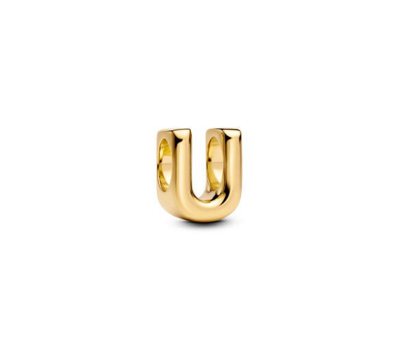 Helen Kirchhofer - Pandora Letter U Alphabet Mini Charm - 763967C00