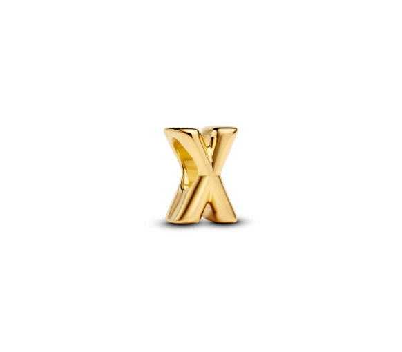 Helen Kirchhofer - Pandora Letter X Alphabet Mini Charm - 763970C00