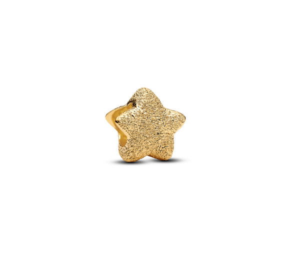 Helen Kirchhofer - Pandora Textured Star Mini Charm - 764050C00