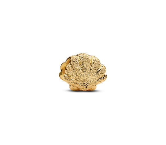 Helen Kirchhofer - Pandora Textured Shell Mini Charm - 764057C00