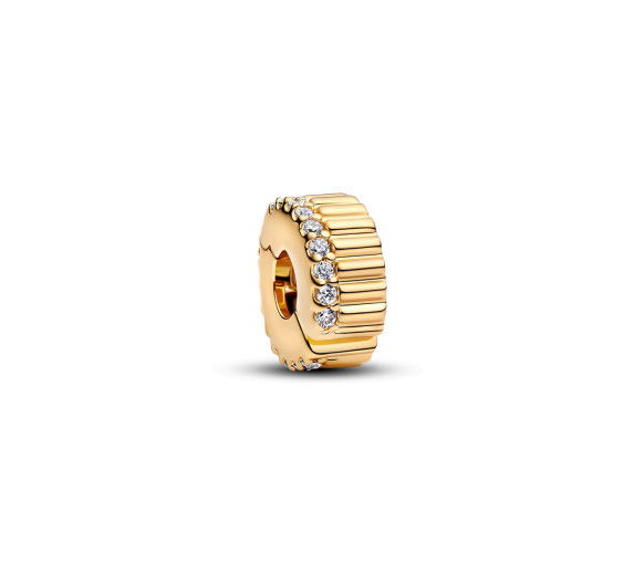 Helen Kirchhofer - Pandora Ribbed Clip Charm - 764078C01