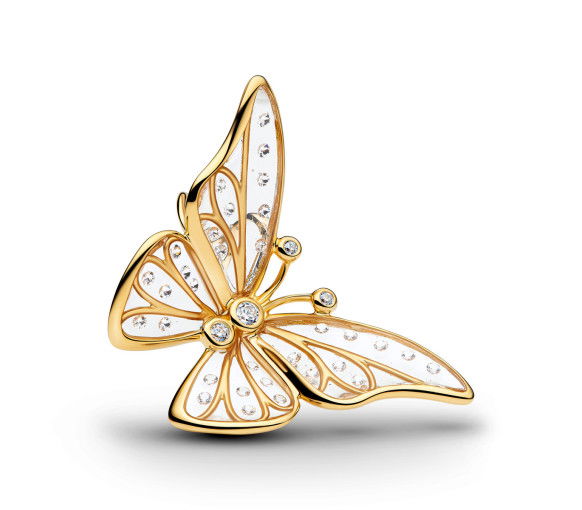 Pandora Grosses Schmetterling Offen gearbeitetes Charm - 764487C01
