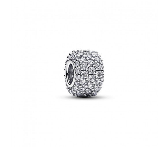 Helen Kirchhofer - Pandora Funkelndes Dreireihiges Pavé Charm - 792820C01
