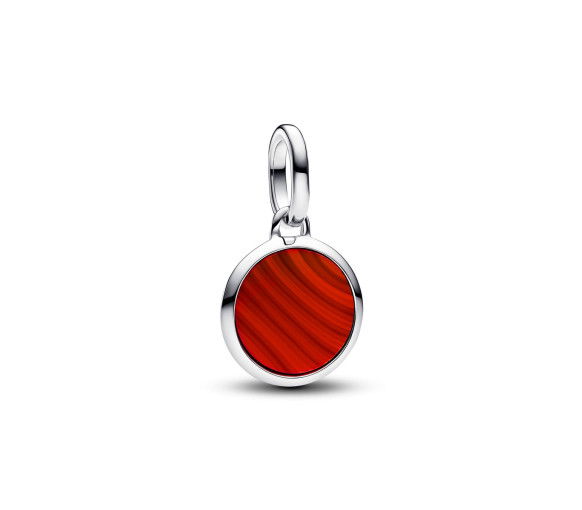 Helen Kirchhofer - Pandora ME Gravierbares Rotes Murano Glas Mini Medaillon Charm - 793389C01
