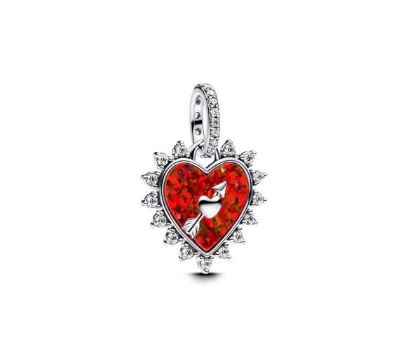 Helen Kirchhofer - Pandora Spinnable Arrow Heart Dangle Charm - 793667C01