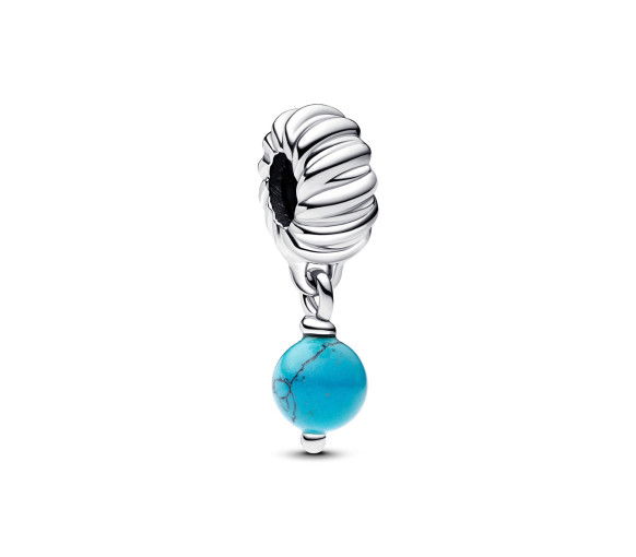 Helen Kirchhofer - Pandora Turquoise-coloured Dangle Charm - 793901C01
