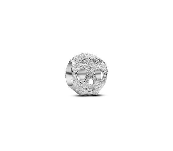 Helen Kirchhofer - Pandora Textured Skull Mini Charm - 794040C00