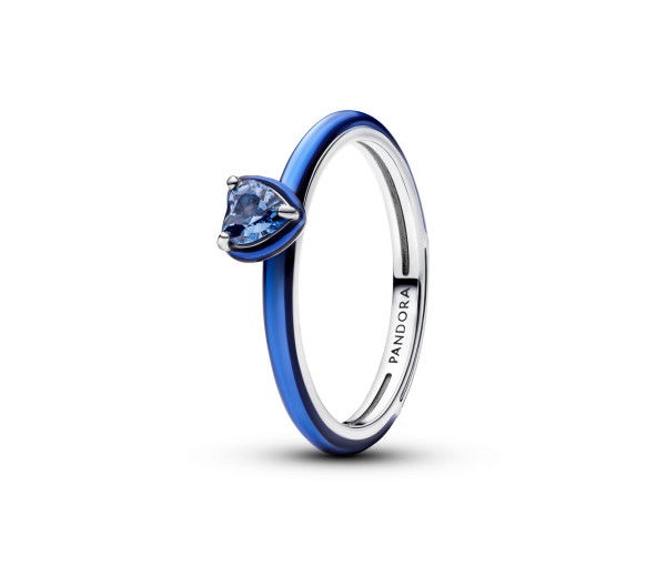 Pandora ME Blaues Chakra Herz Ring - 193088C03