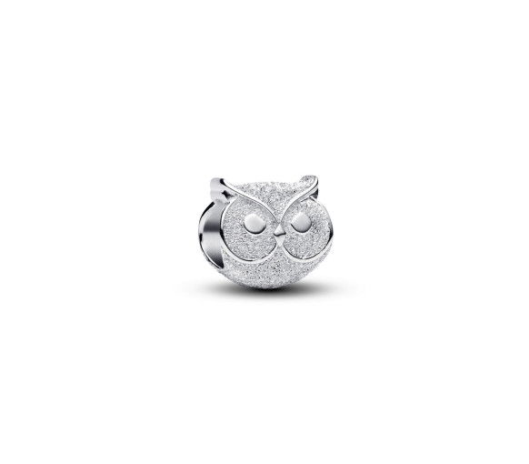 Helen Kirchhofer - Pandora Strukturierte Eule Mini Charm - 794525C00