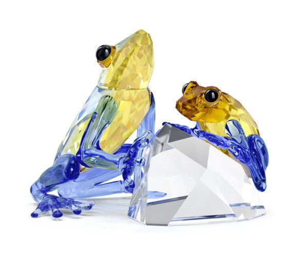 Helen Kirchhofer - Swarovski Idyllia Frosch und Froschbaby - 5721547