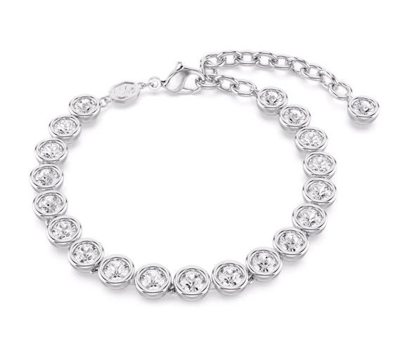 Helen Kirchhofer - Swarovski Imber Tennis Armband Rundschliff Weiss - 5682666