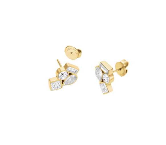 Helen Kirchhofer - Rosefield Playful Crystals Cluster Ohrstecker - JECCG-J1170