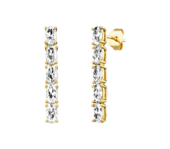 Helen Kirchhofer - Julie Julsen Crystal Line Ohrstecker - JJER33360-4G