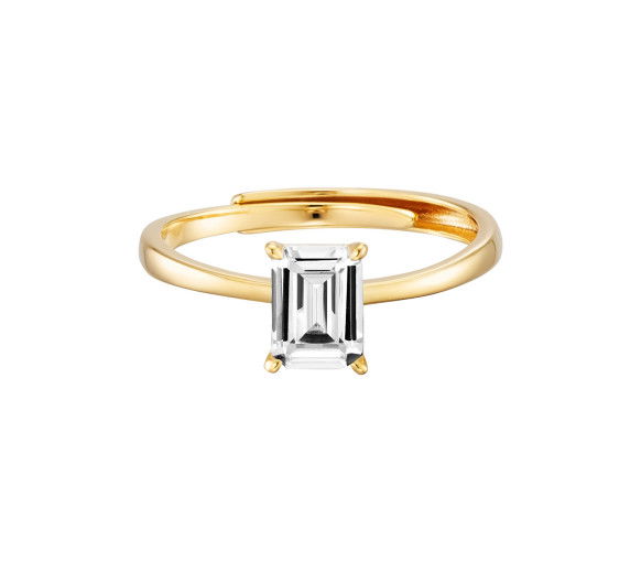 Julie Julsen Ring Rectangle - JJRG3305YG