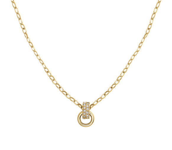 Helen Kirchhofer - Rosefield Bow Link Studs Gold Halskette - JNBSG-J898