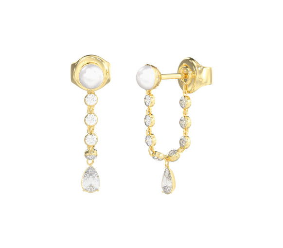 Helen Kirchhofer - Guess Tiny Pearly Ohrstecker - JUBE05514JWYGT-U