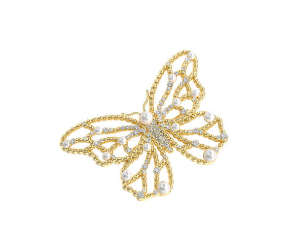 Helen Kirchhofer - Guess Borboleta Brosche - JUBP06116JWYGT-U