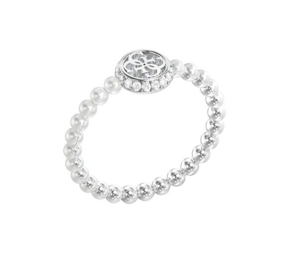 Helen Kirchhofer - Guess Tiny Pearly Ring - JUBR05522JWRH