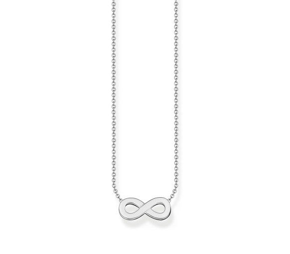 Helen Kirchhofer - Thomas Sabo Halskette mit Infinity Anhänger Silber - KE2221-001-21-L45V