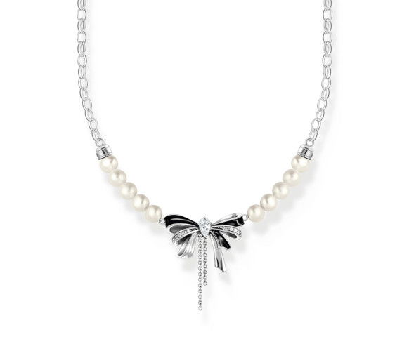 Helen Kirchhofer - Thomas Sabo Chaîne en boucle avec perles Lovely Romance Argent - KE2295-167-11-L45V