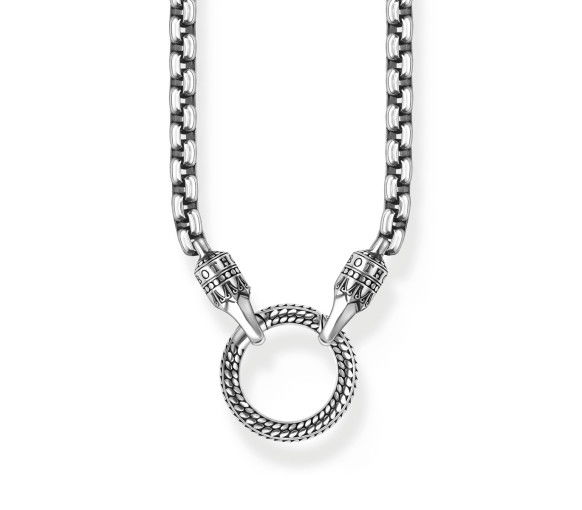 Helen Kirchhofer - Thomas Sabo Chaîne vénitienne avec fermoir rond argent - KE2327-637-21-L60