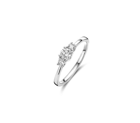 Helen Kirchhofer - Blush Lab Diamonds Ring 14k Weissgold - LG1008W