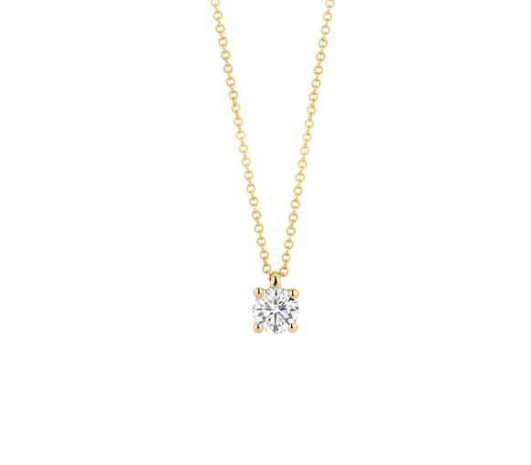 Helen Kirchhofer - Blush Lab Diamonds Halskette 14k Gelbgold - LG3002Y