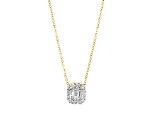 Helen Kirchhofer - Blush Lab Diamonds Halskette 14k Gelbgold - LG3009Y