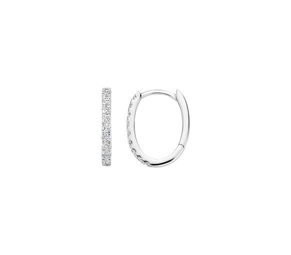 Helen Kirchhofer - Blush Lab Diamonds Ohrringe 14k Weissgold - LG7008W