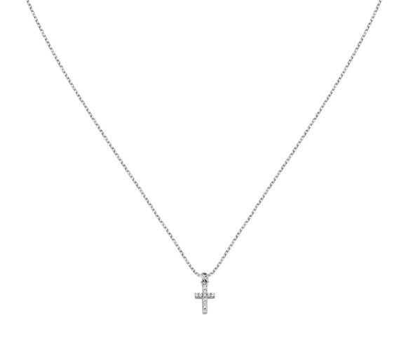 Helen Kirchhofer - La Petite Story Silver Cross Halskette - LPS10AWV26