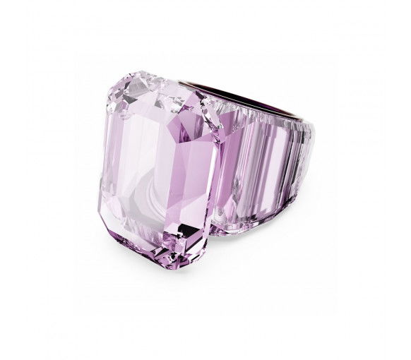 Helen Kirchhofer - Swarovski Lucent Cocktail Ring Oktagon Schliff Rosa