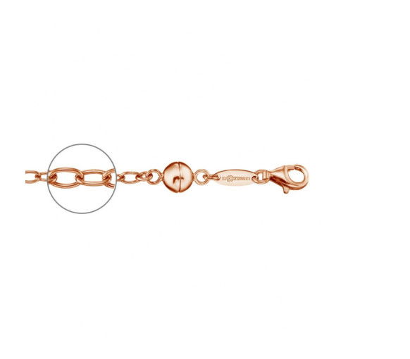 Helen Kirchhofer - Der Kettenmacher Magnetverschluss Ankerkette Verlängerung Roségold - MAG-7R