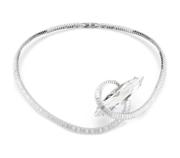 Helen Kirchhofer - Swarovski Matrix Choker Baguette cut White Rhodium plated - 5727039