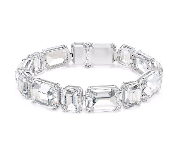 Helen Kirchhofer - Swarovski Bracelet Tennis Millenia Taille octogonale Blanc Métal rhodié - 5705770