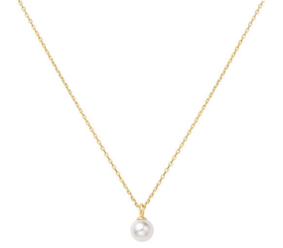 Helen Kirchhofer - Ania Haie Gold Shell Pearl Drop Pendant Halskette - N065-01G