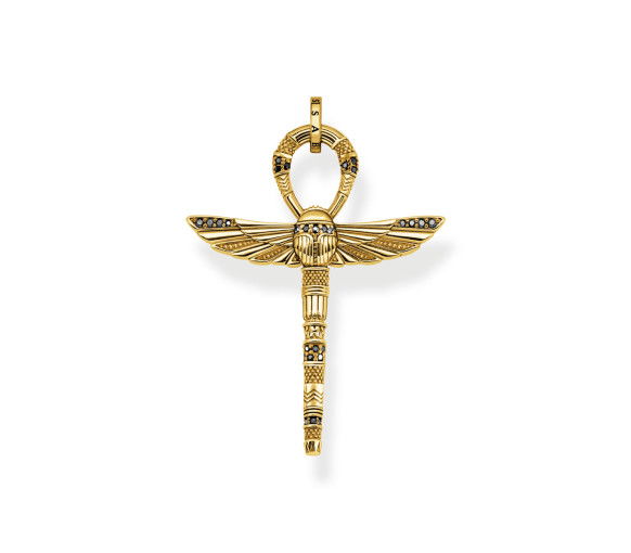 Helen Kirchhofer - Thomas Sabo Anhänger Ankh mit Skarabäus vergoldet - PE778-414-39