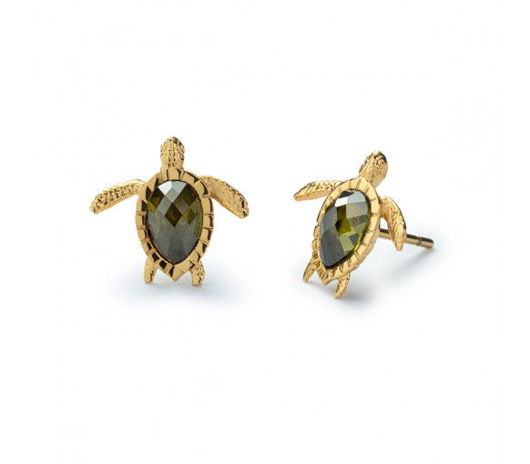 Paul Hewitt Turtle Ohrstecker Gold - PH-JE-0183