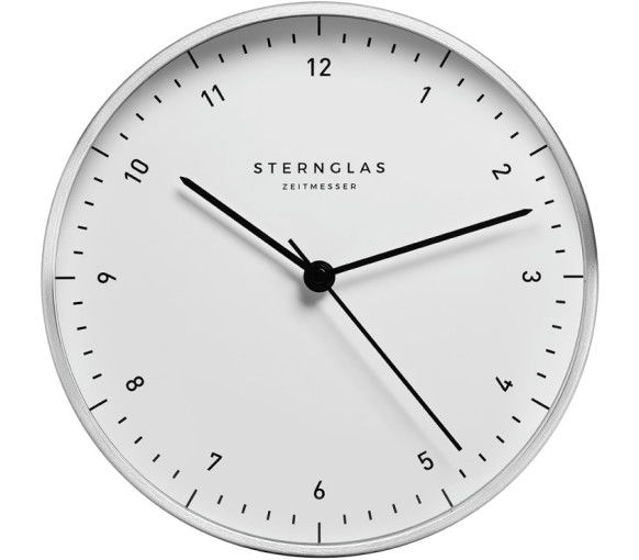 Sternglas Zirkel Wanduhr - S14-001